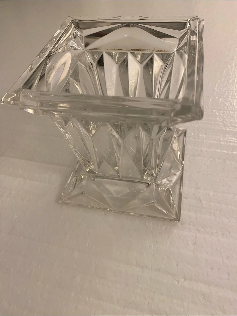 N/A clear faceted
